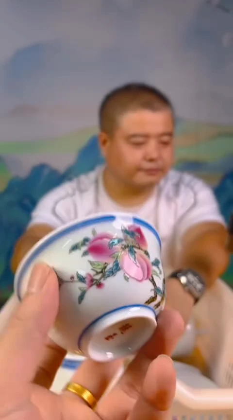摆件景德镇陶瓷青花摆件30