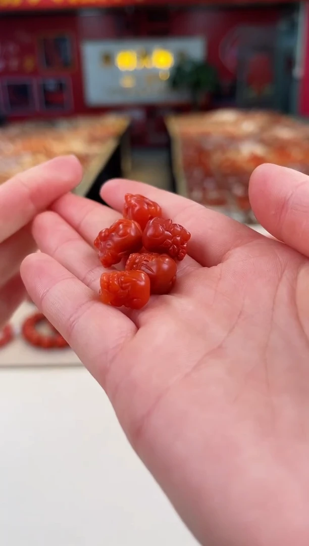 未镶嵌貔貅配饰南红玛瑙（多样式发其一）