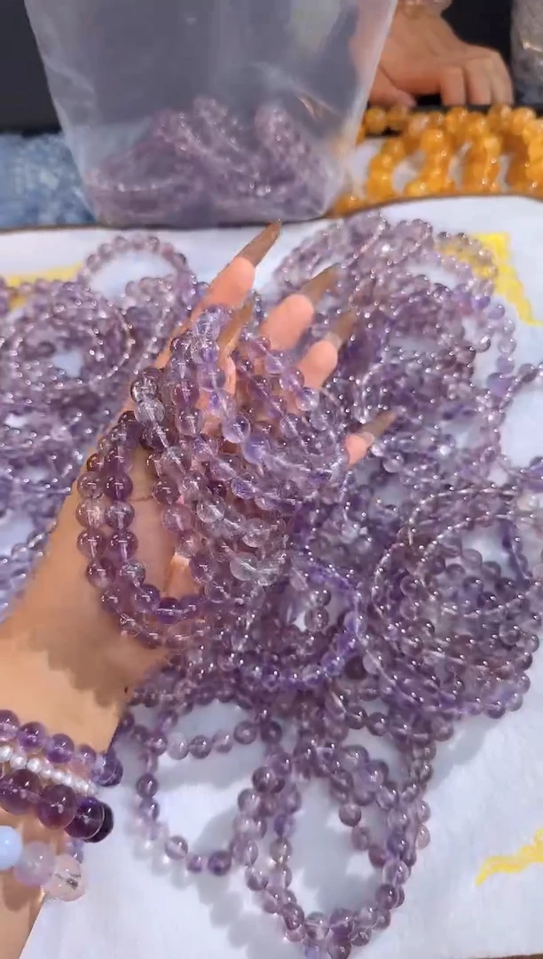 【闪购商品】水晶手串未镶嵌111/多样性发其一/卡9