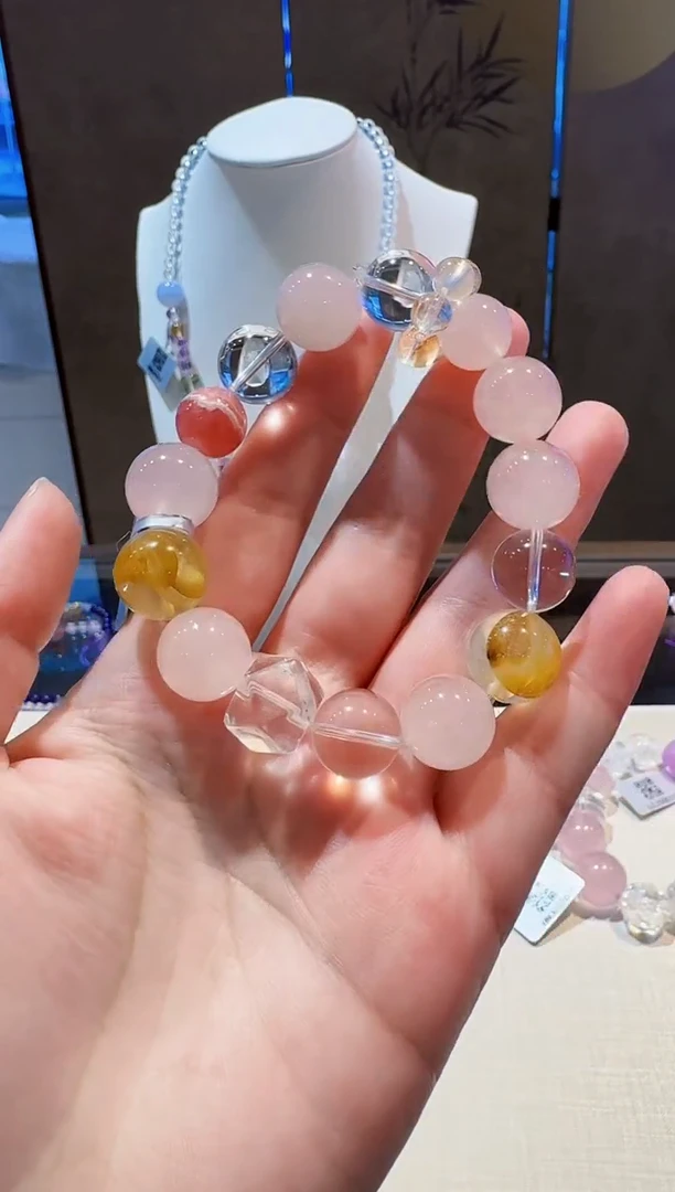 未镶嵌手链水晶 手串