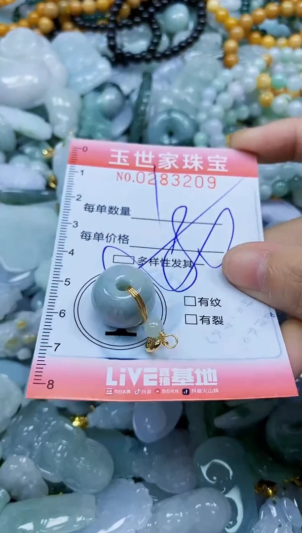 翡翠未镶嵌颈饰闪购0283209多样性发其一