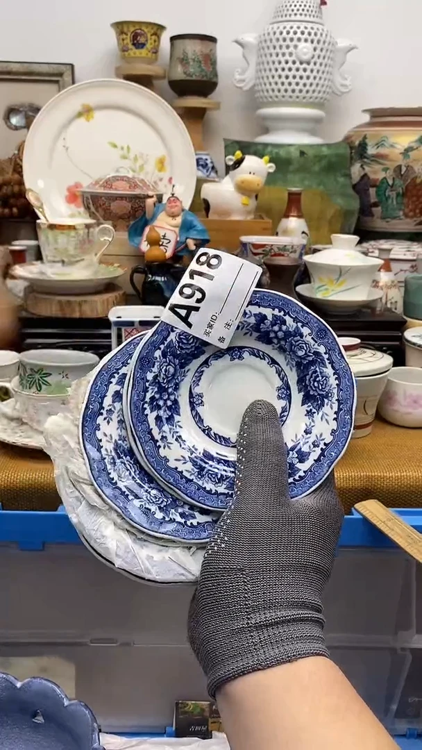 瓷片知***孩晶禧美瓷精品瓷器918