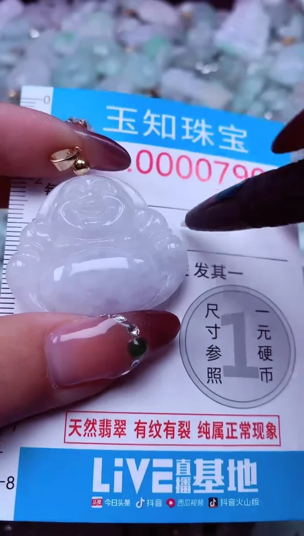 吊坠(不含链)未镶嵌翡翠790