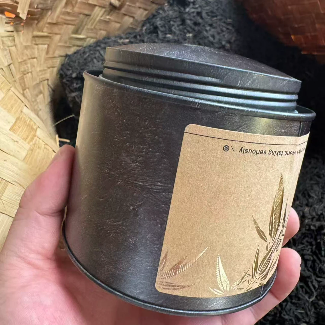 高家山野荒黑茶湖南安化黑茶2018年九龙池天尖茶100g