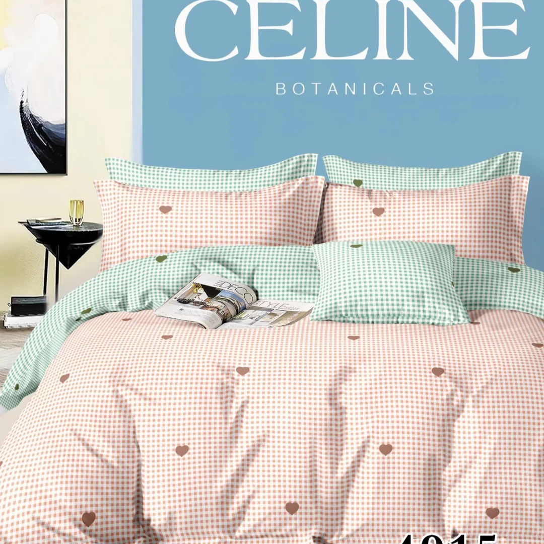 ［爱心粉］2米×2.4米加密亲肤细纹布加工床单