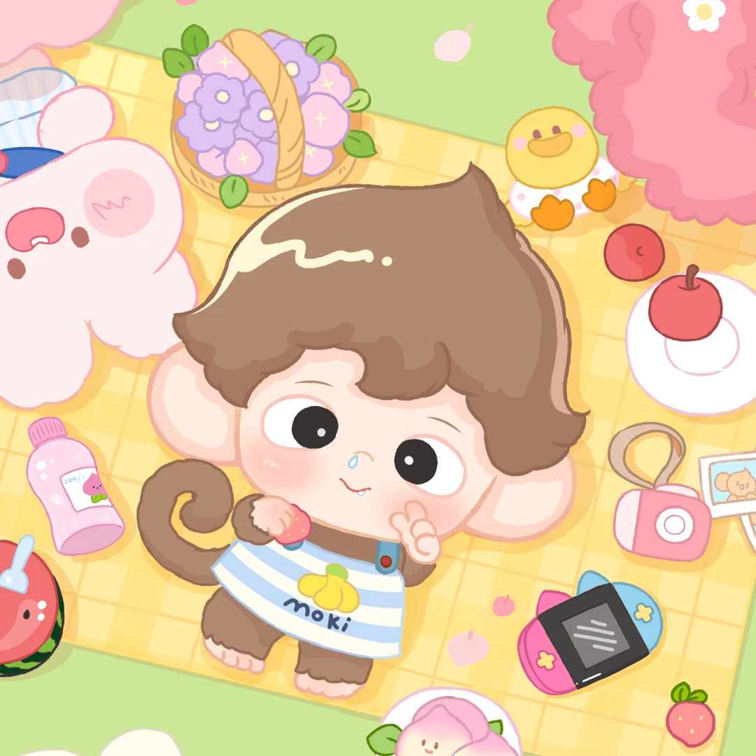 【拆盒拆袋】MOKI时光漫相集系列迷你手办盲盒可爱摆件潮玩收藏