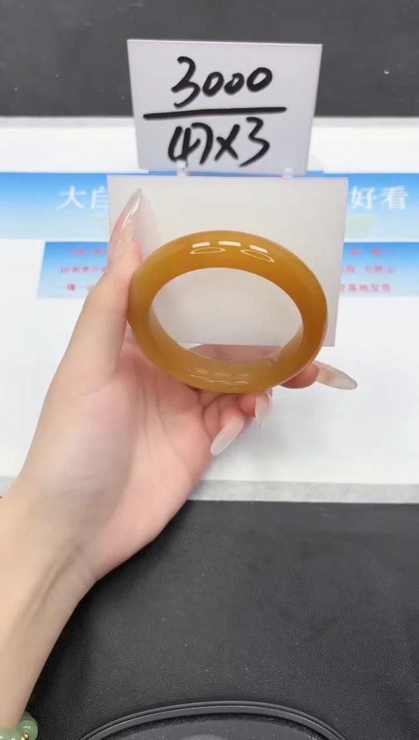 未镶嵌手镯石英质玉40-56.3