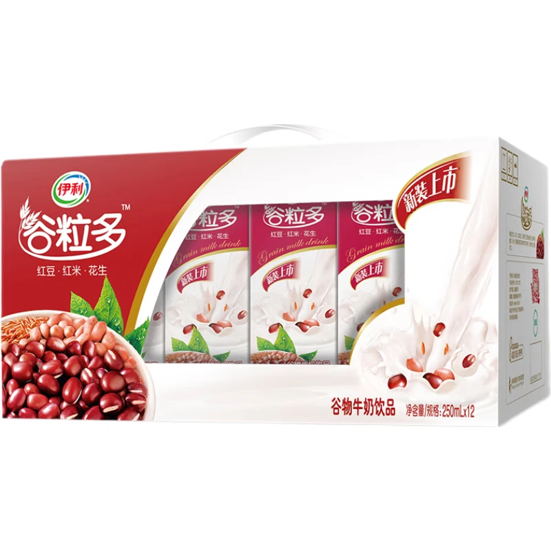 伊利谷粒多250ml*12盒 营养早餐 谷物牛奶 9月生产