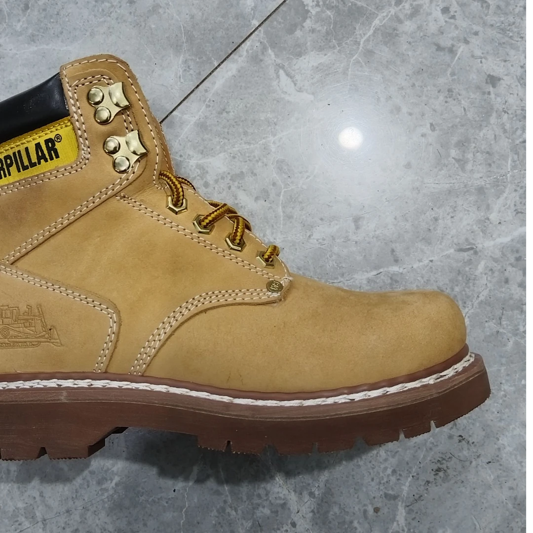 水晶底大黄靴工装靴马丁靴户外鞋休闲鞋女休闲男