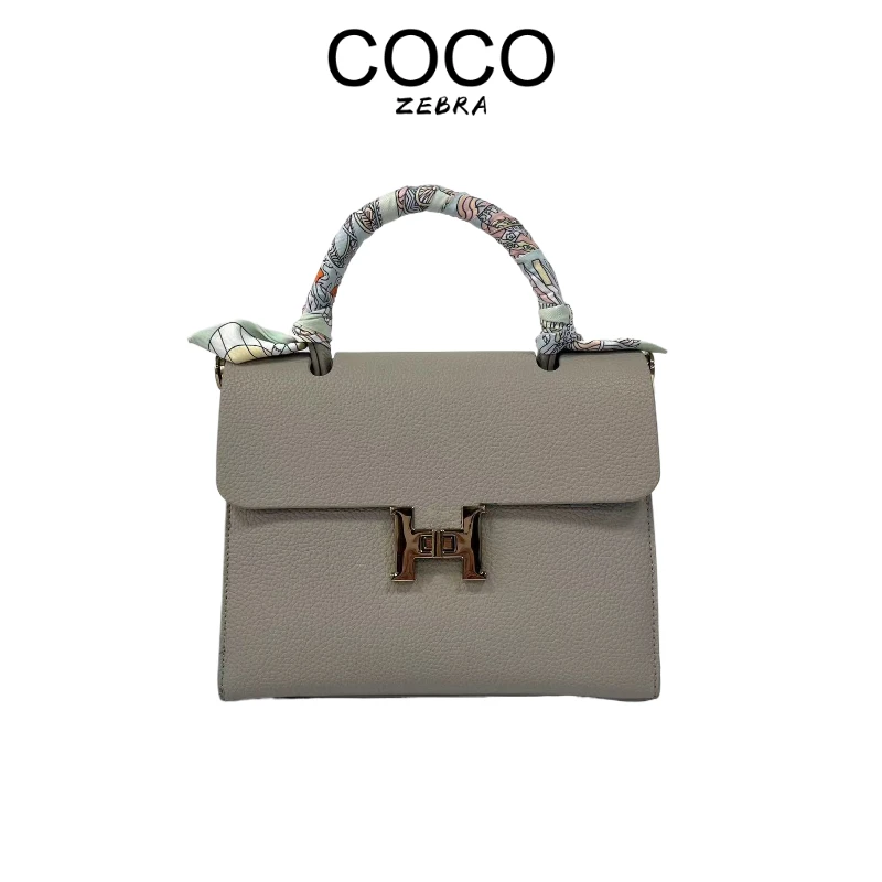 COCO ZEBRA MM323  经典时尚百搭包包 浅灰