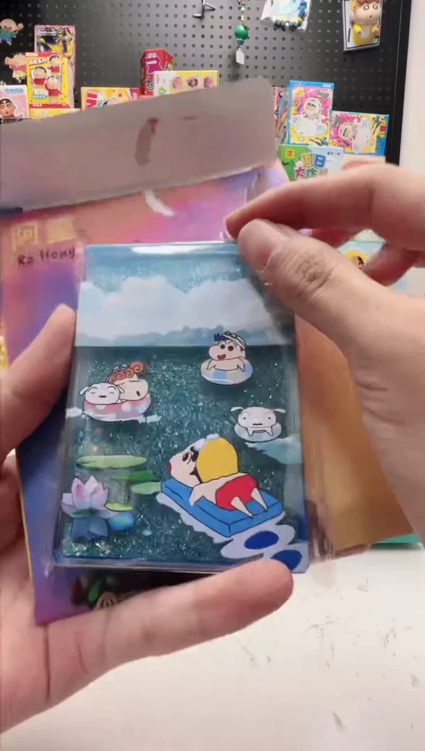 14高透流麻卡砖冰箱贴