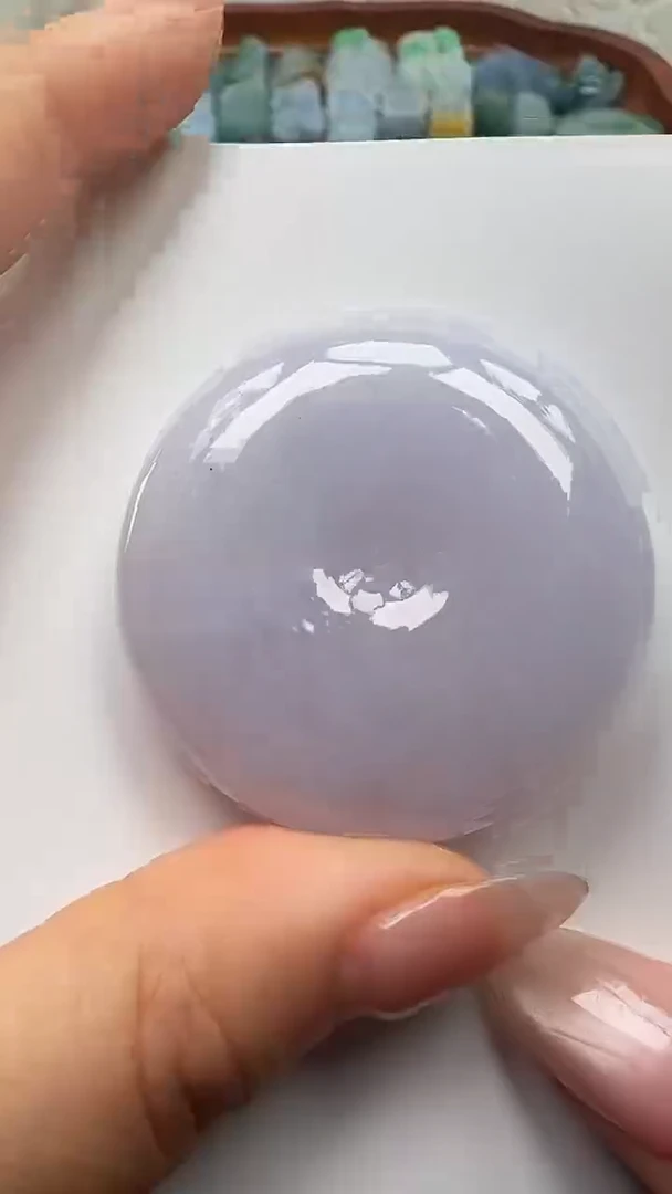 翡翠未镶嵌吊坠(不含链)平安扣