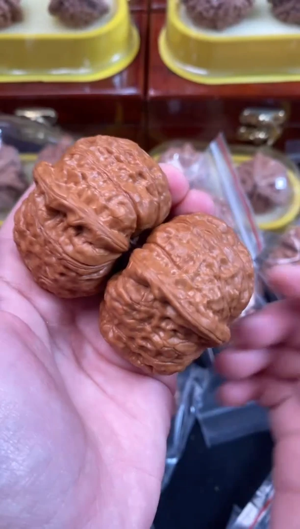 把件文玩核桃南瓜墩45尺Q901