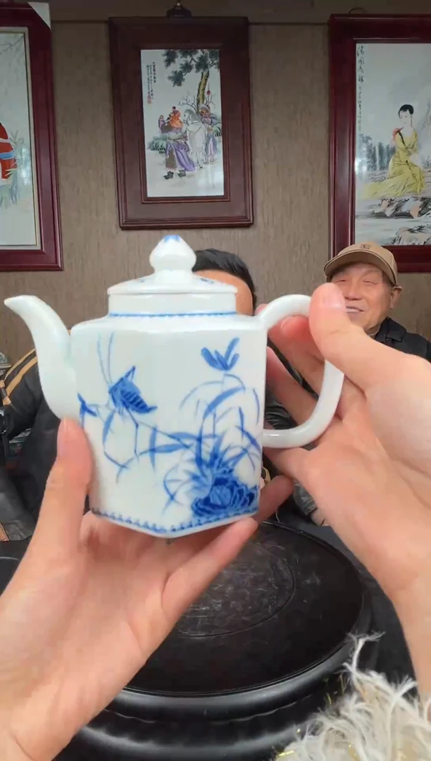 【闪购商品】壶B19【人间瓷画】《唐海曙》