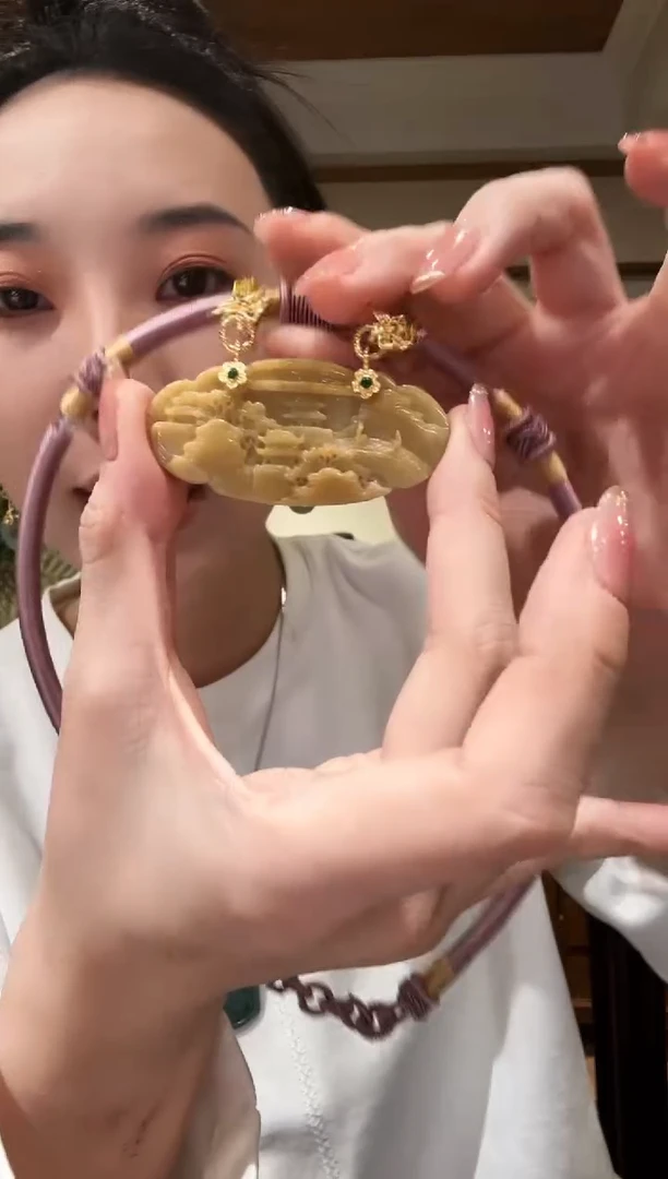 【闪购商品】翡翠颈饰未镶嵌国风