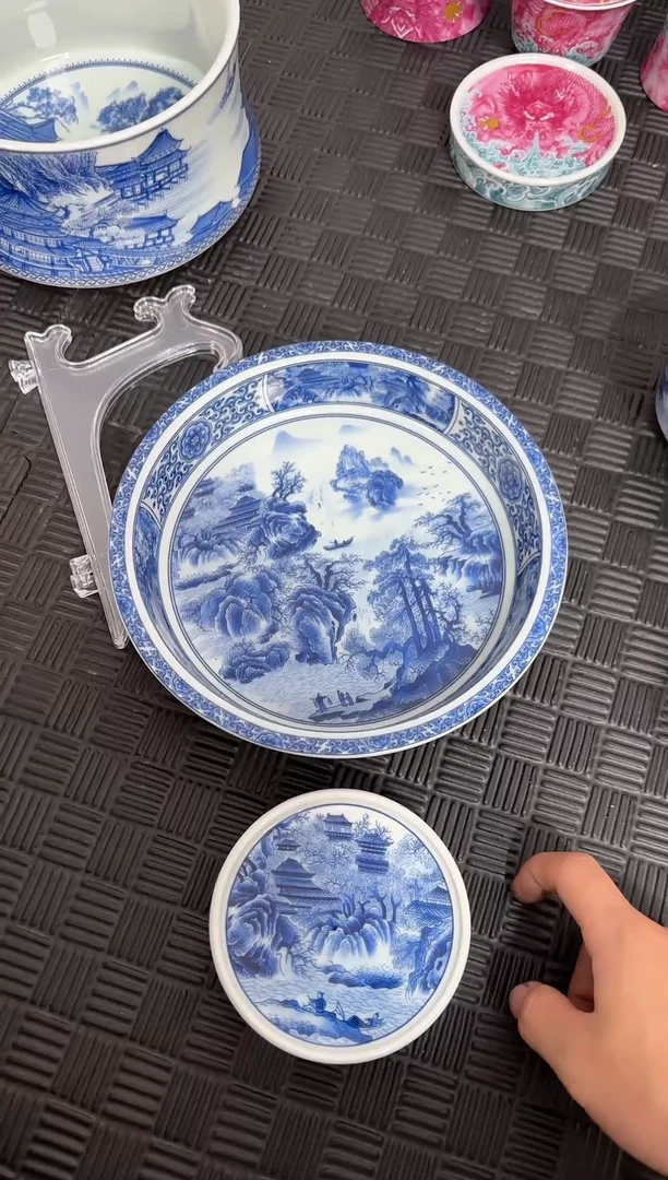 其他用****8景德镇陶瓷茶具10套