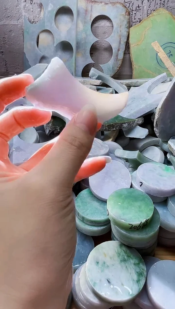 裸石翡翠天然翡翠A货419