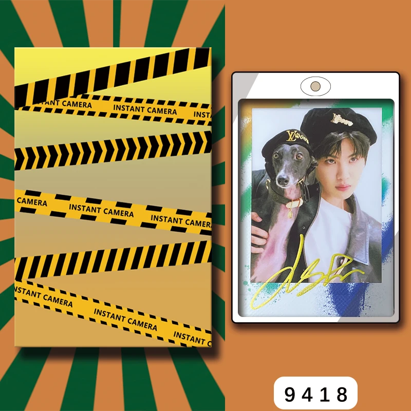 D9418【黄明昊】 正品拍立得照片 涂鸦