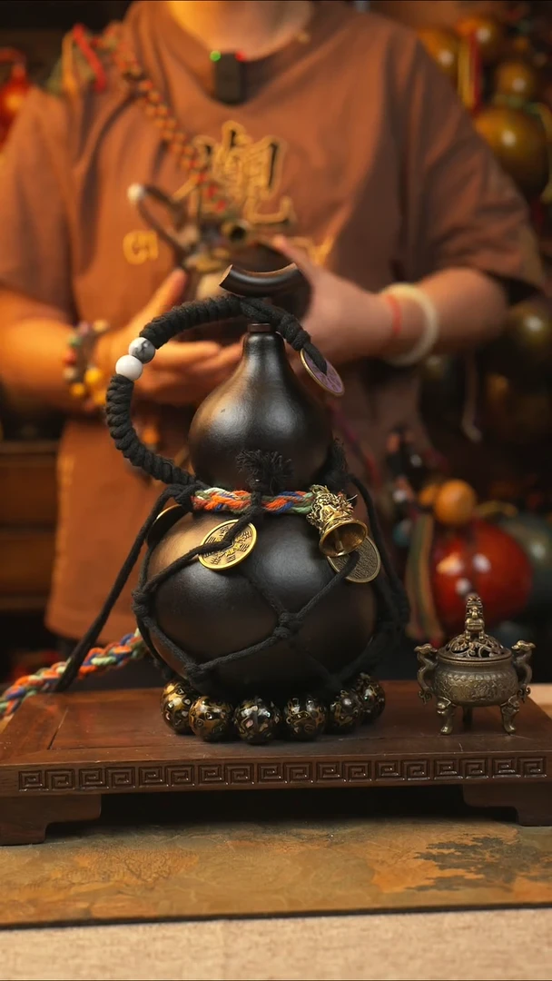 494大漆一物一拍记葫堂出品【不带手串】