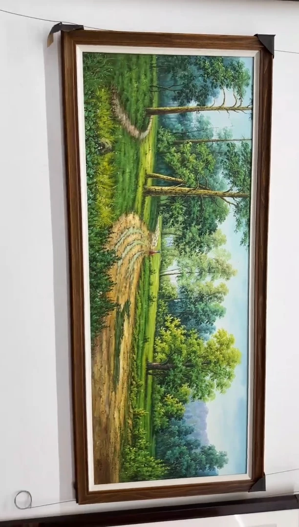 国画王东圃-油画山水作品
