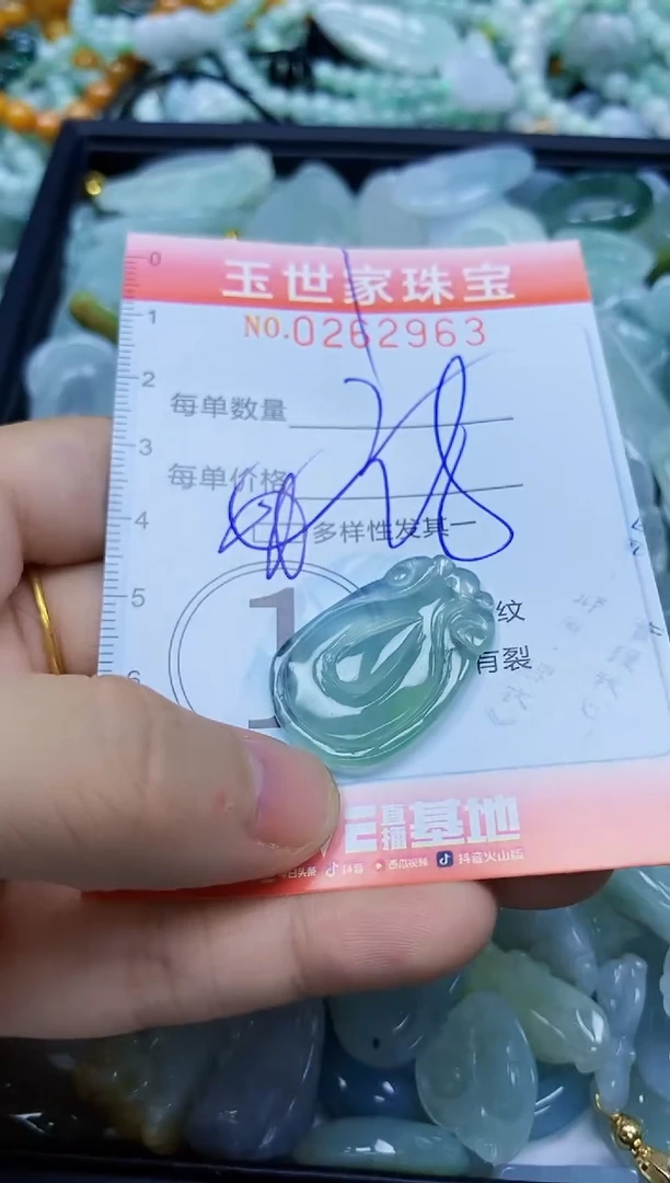 翡翠未镶嵌颈饰闪购0262963多样性发其一