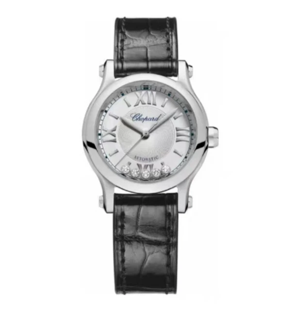 99新 Chopard/萧邦 HAPPY DIAMONDS系列278573-3001 30盘 机械QS