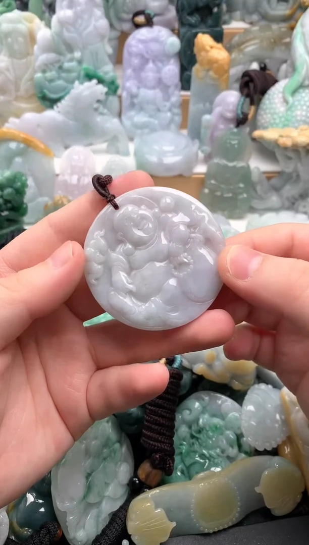 吊坠(不含链)未镶嵌翡翠1