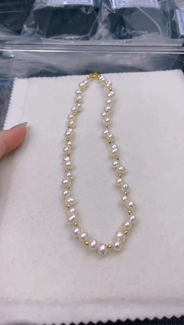 未镶嵌淡水珍珠耳饰xl3175