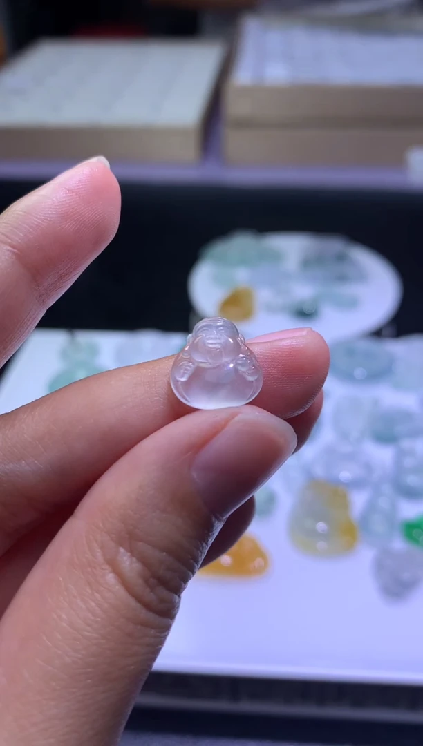 未镶嵌定制翡翠毛货