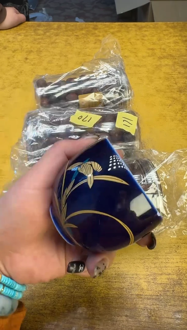 瓷器瓷器瑕疵破破171三件