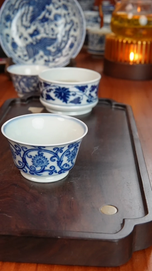 【闪购商品】景德镇镹曰陶柴窑手工手绘茶具