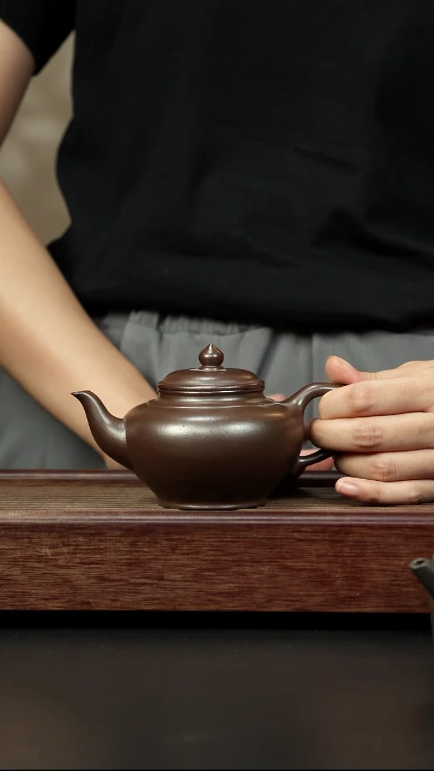 紫砂茶壶秘窑烧 笑樱
