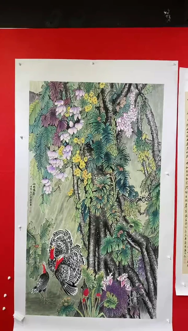 【闪购商品】国画lqy3189杰李庆友作品