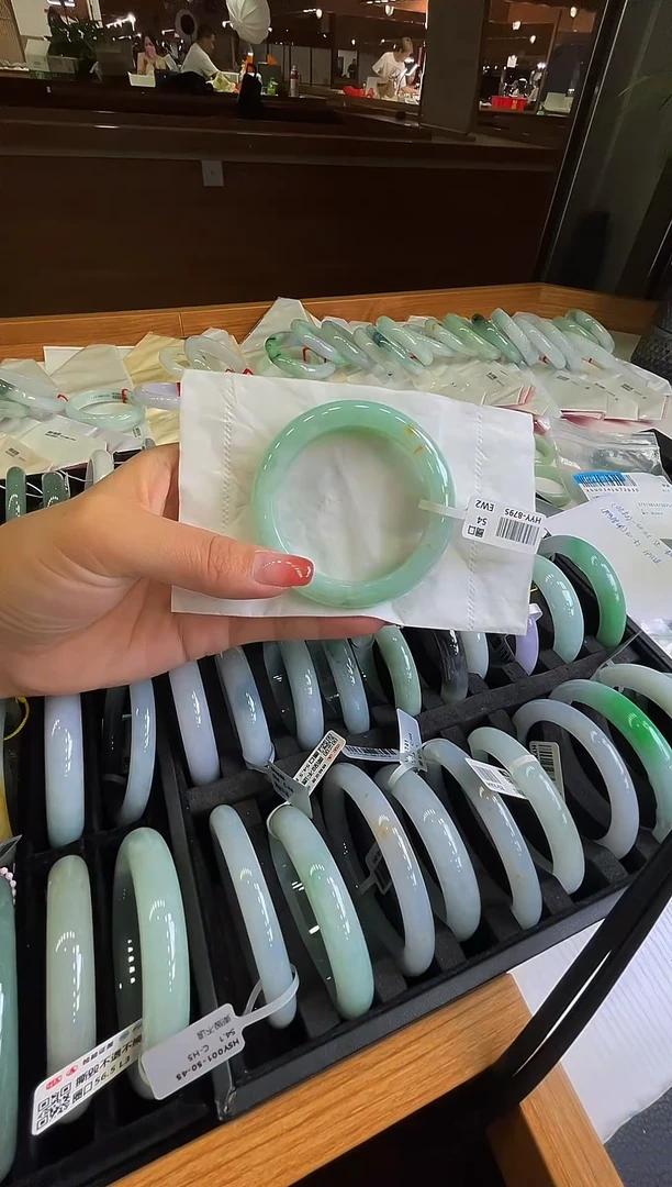 未镶嵌手镯翡翠A货翡翠 6