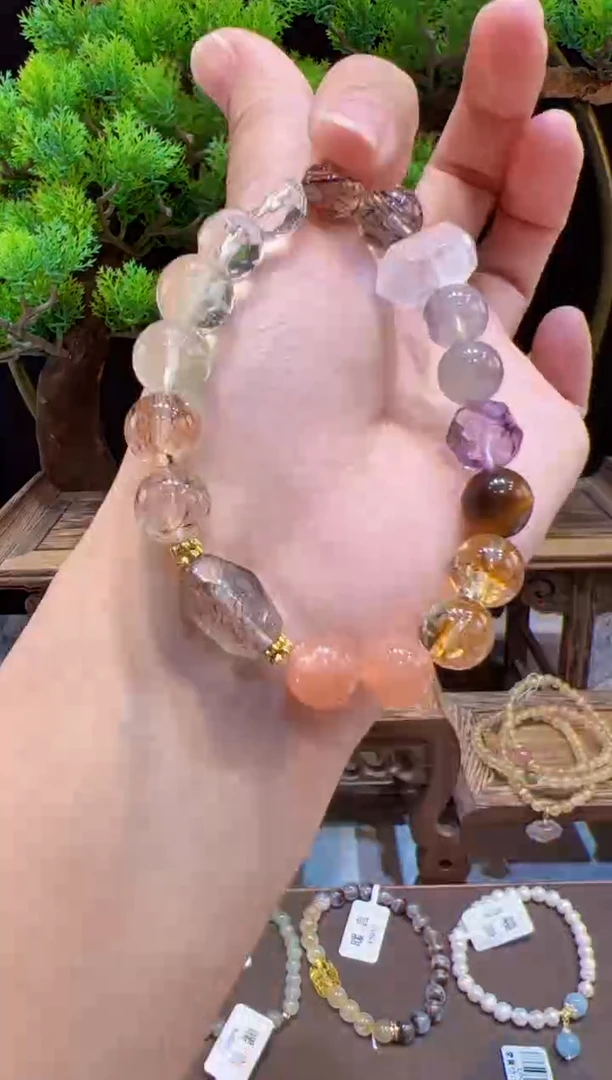 水晶手链未镶嵌@@手饰