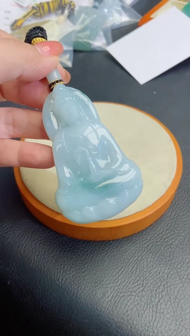 翡翠未镶嵌颈饰缅甸天然翡翠