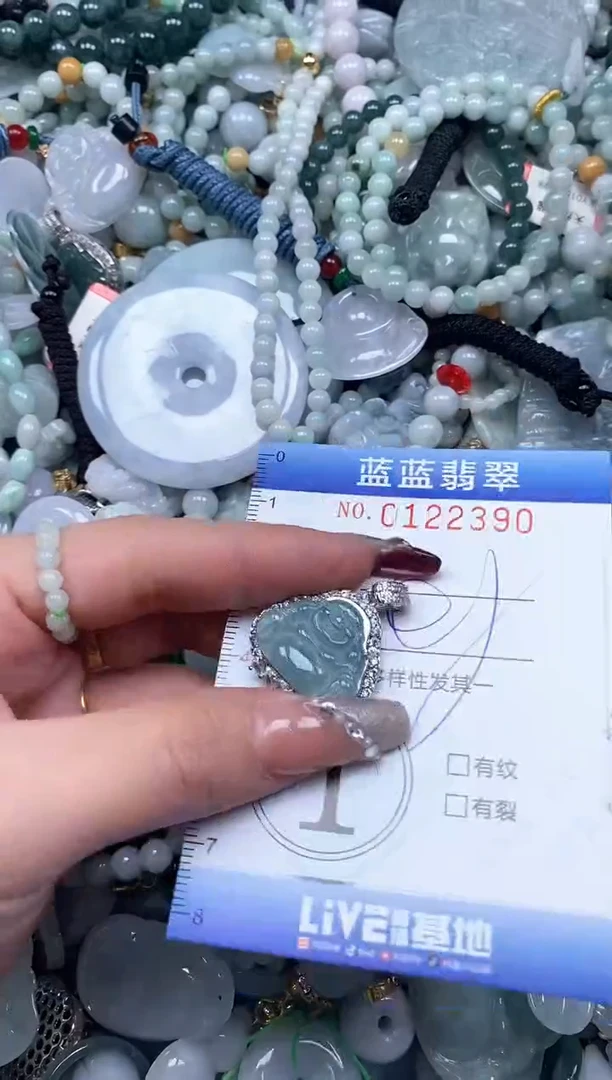 【闪购商品】翡翠颈饰未镶嵌闪购0122390