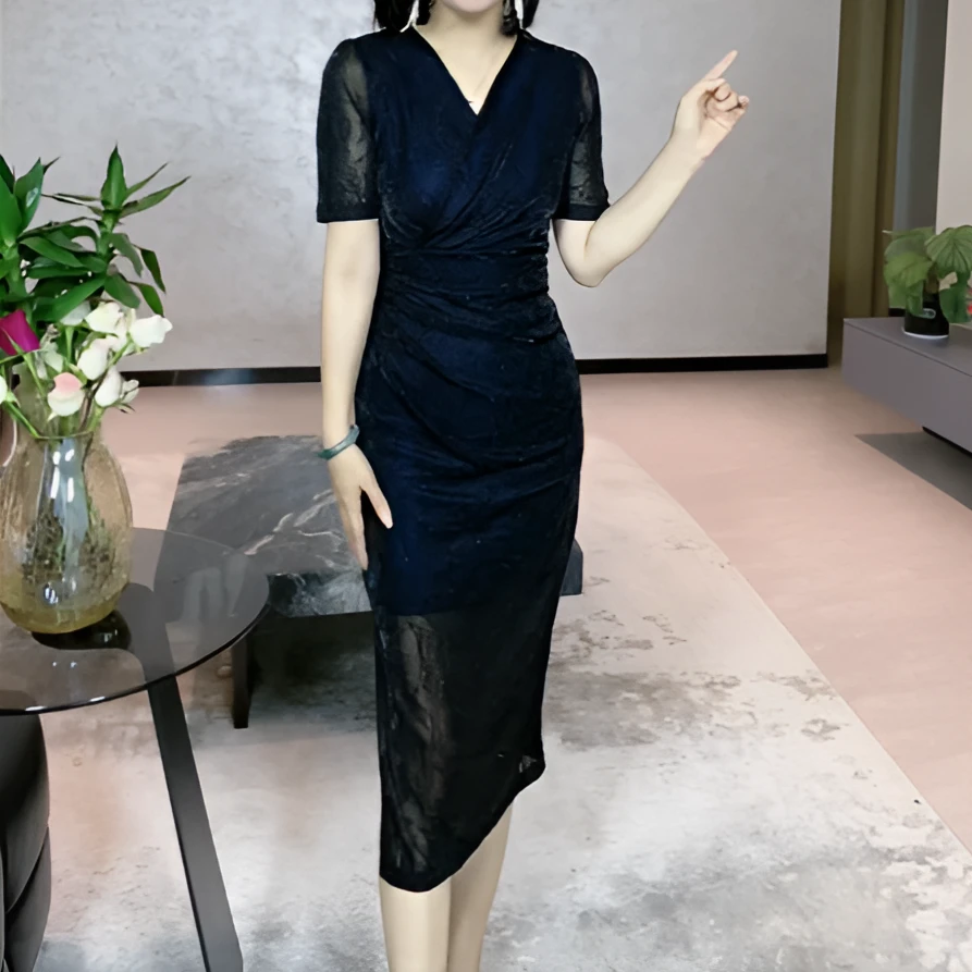 【新款上新】气质显瘦女人味连衣裙YF107