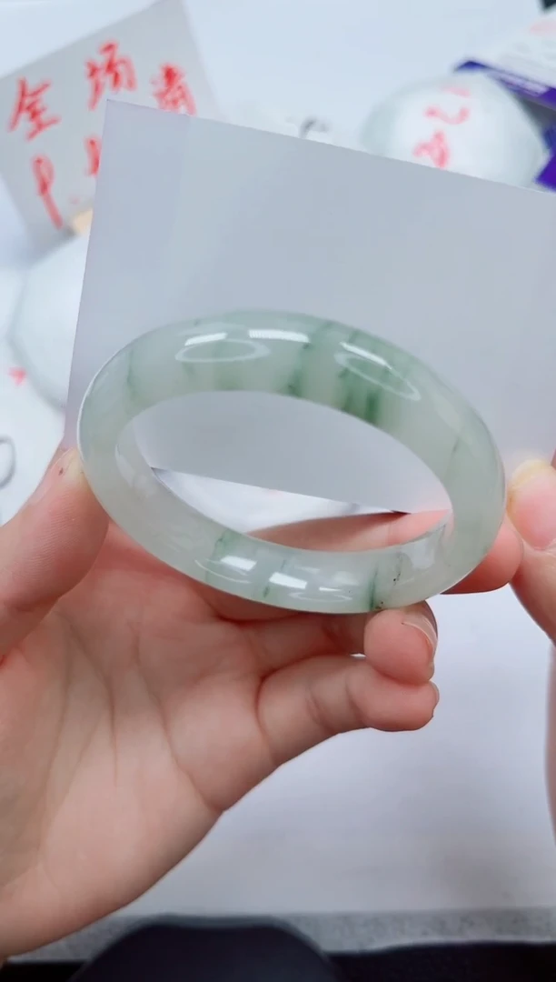 未镶嵌手镯石英质玉64-54/55