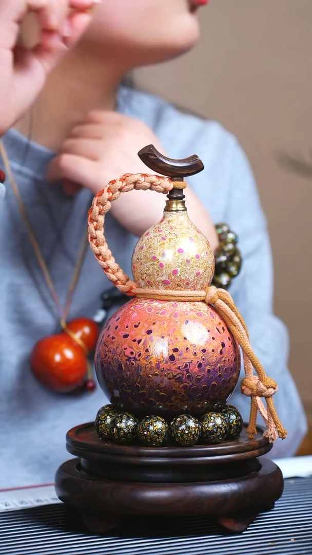 【闪购商品】JM050情人礼臻选大漆酒葫芦