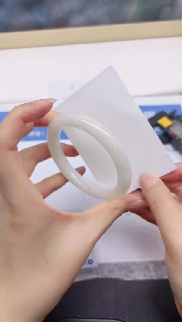 和田玉手镯未镶嵌143-58.3