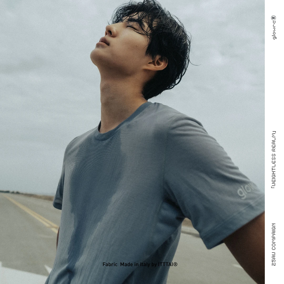 glowrc意大利Primaloft®高科技纱线全能跑步T恤-运动日常通用