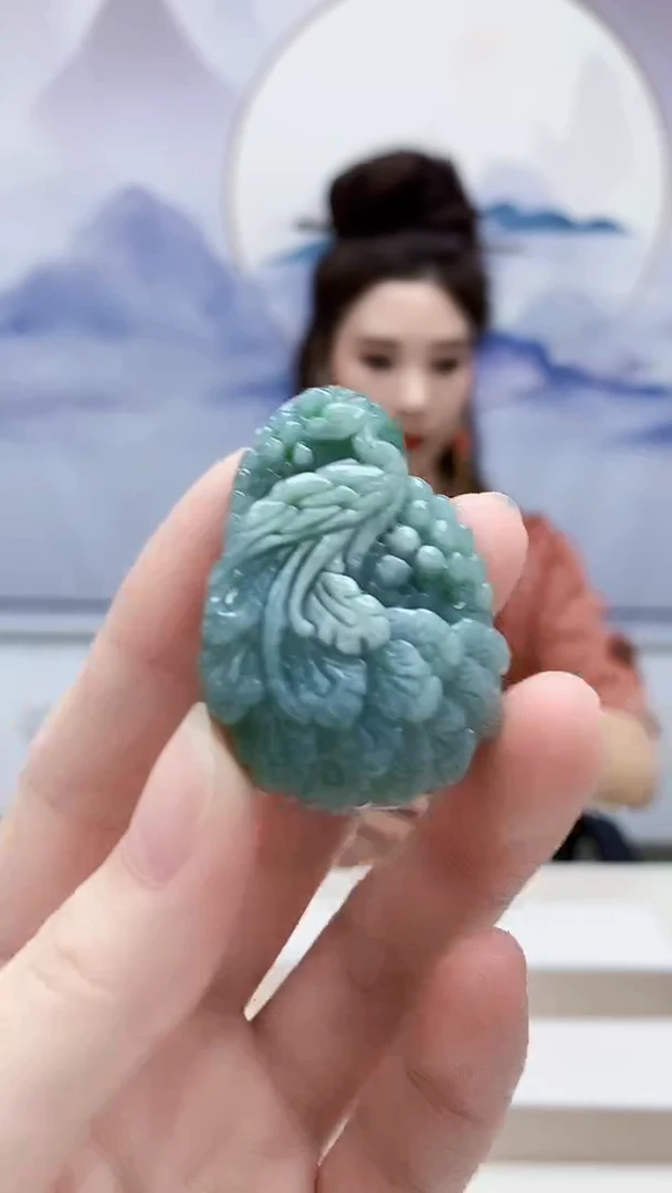 颈饰未镶嵌翡翠4829ry-jj挂件27