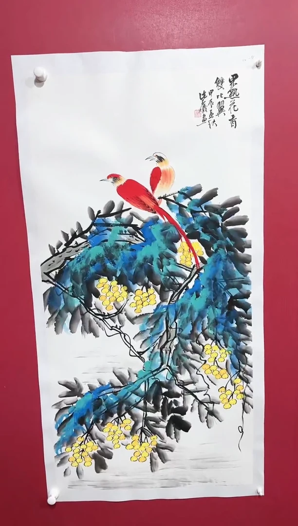 【闪购商品】绘画27林紫仪绘画作品100*50
