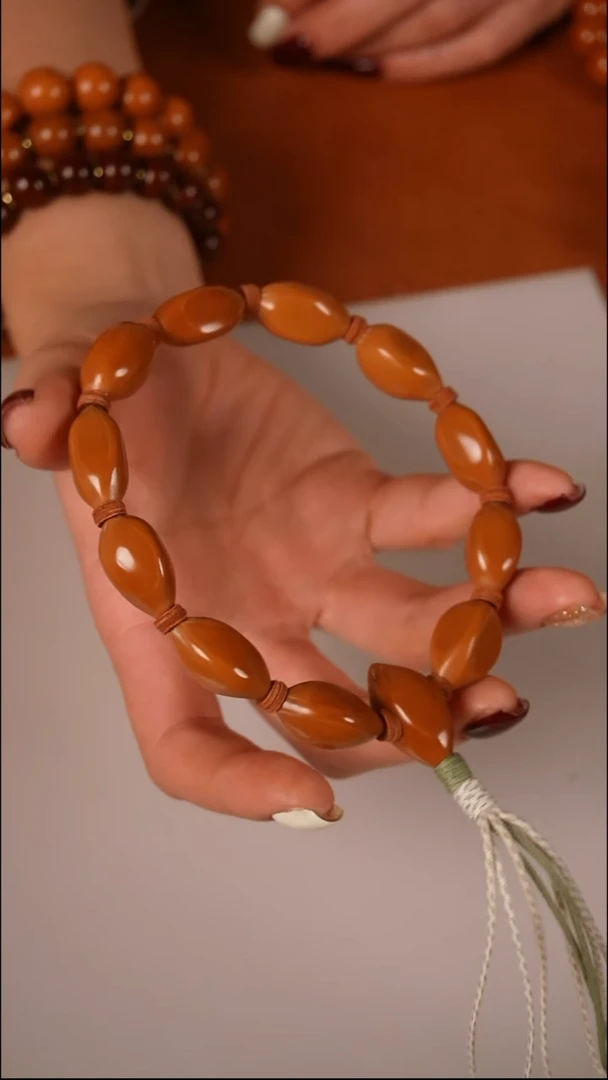 手串/手链橄榄核1.3+【4花素串】