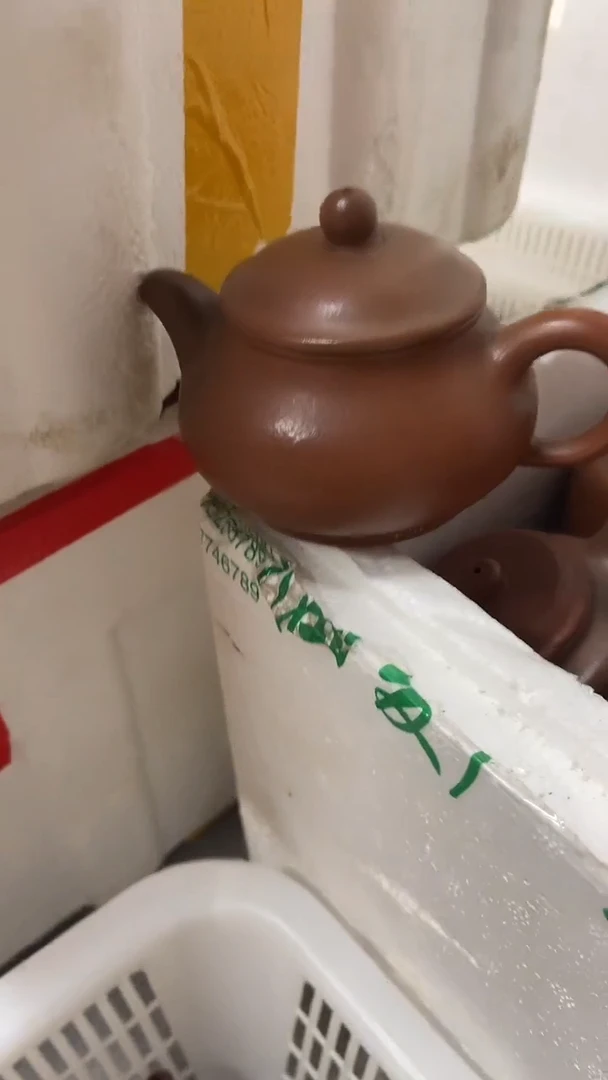 茶壶紫砂窑变潘壶