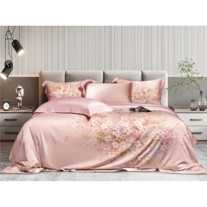 【专柜同款】臻品棉床盖款四件套床上四件套全棉加厚保暖床罩被罩