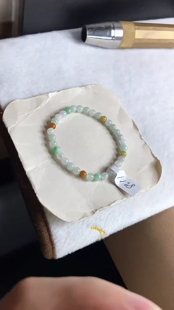 【闪购商品】翡翠手链未镶嵌翡翠珠子N28