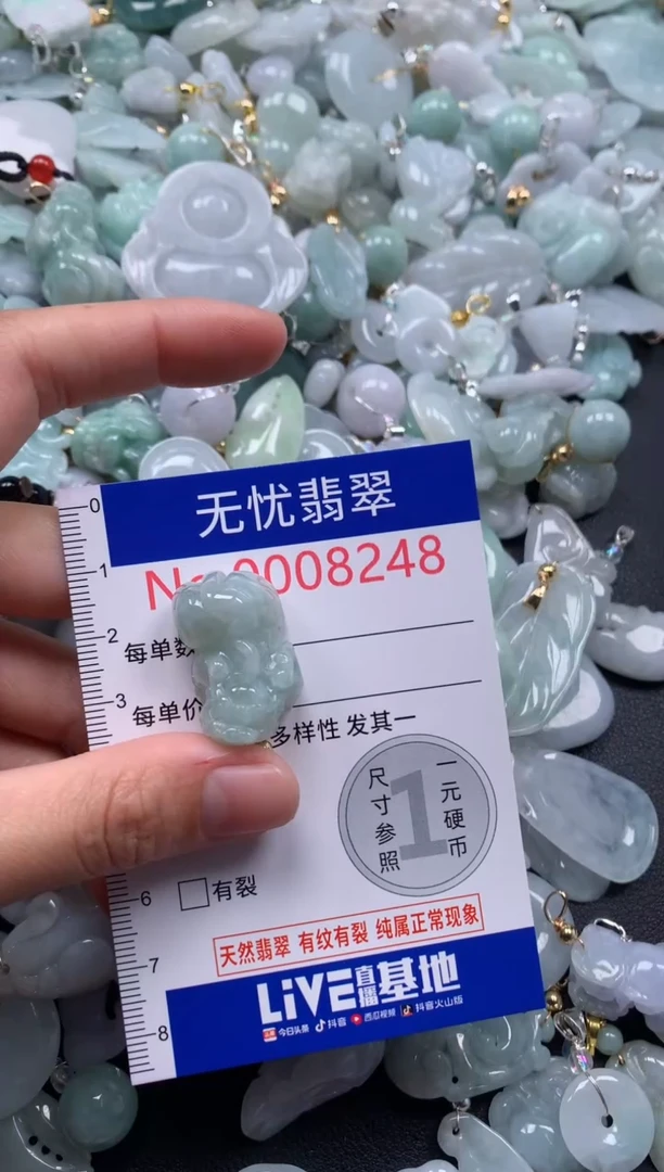 颈饰未镶嵌翡翠8248
