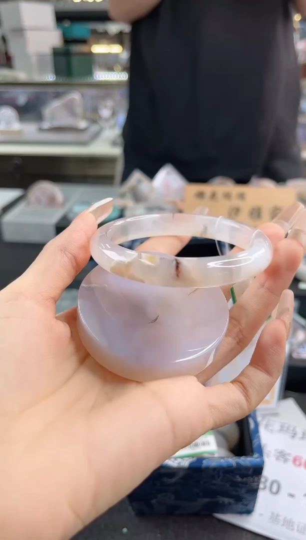未镶嵌手镯石英质玉60圈口（赠品镯心）1541469